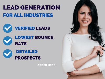 Expert lead generation customized for any industry, targeted B2B