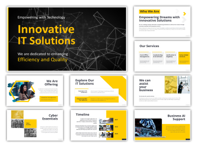 A Custom and Professional Presentation or Pitch Deck Design