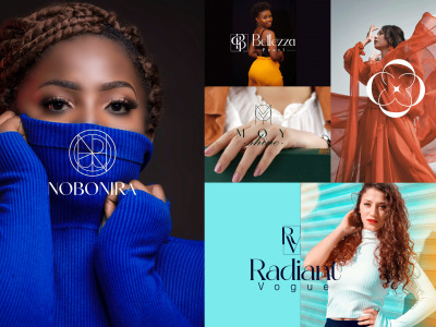 Modern streetwear, fashion, clothing, boutique, urban, monogram logo design