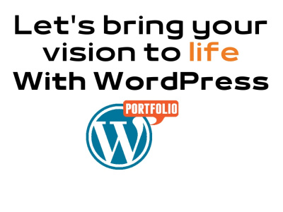 Responsive and Professional Portfolio Website in WordPress