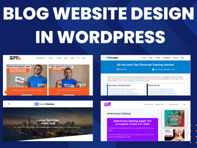 Responsive Elementor WordPress Blog Website