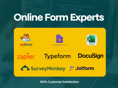 Responsive Jotform, Surveymonkey, Typeform, Formstack, Google Forms, Wufoo
