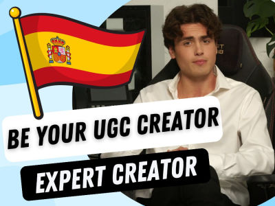 Spanish professional spokesperson UGC video and testimony