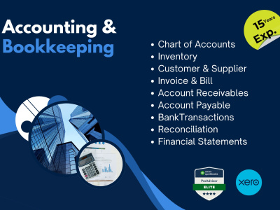 Accounting and Bookkeeping in Quickbooks Online and Xero with Excel