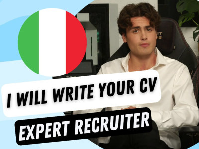Professional Italian resume, CV, cover letter and LinkedIn optimization