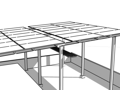 Solar Project Sketchup Design, Shadow Analysis & Equipment selection ...
