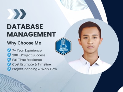 A EXPERT DATABASE MANAGEMENT | Upwork