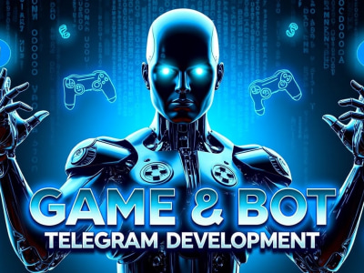Custom Telegram mini apps, web games, and automated bots for your audience!
