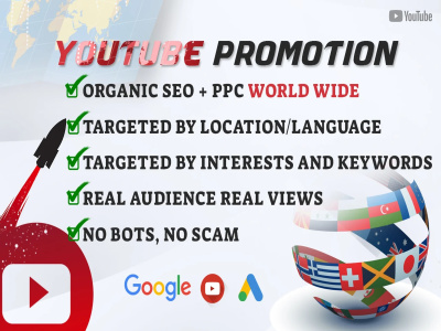 And organic promote your youtube music video through google ads