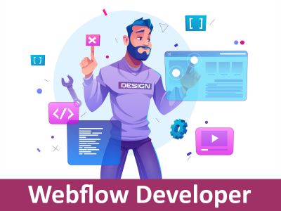 Webflow website, convert figma to webflow, webflow developer