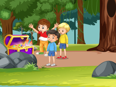 High Quality Children's Book Illustration Creative Colorful Design for Kids