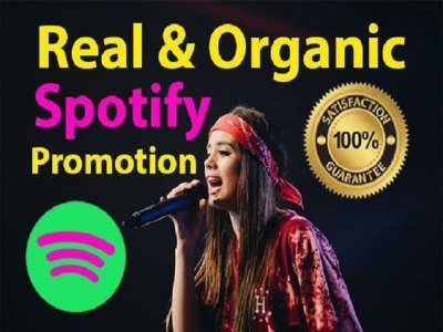 Promote spotify music to boost real listeners