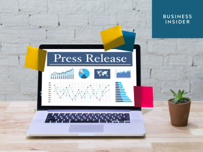 Press release on top media like BI