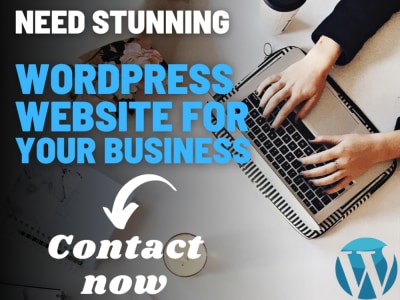 5 pages responsive business WordPress website