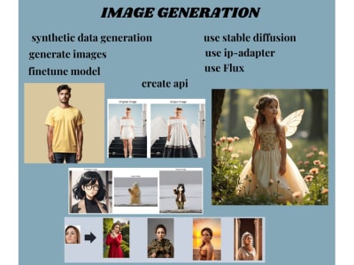 Ai generated images using stable diffusion, Ip-adapter and flux | Upwork