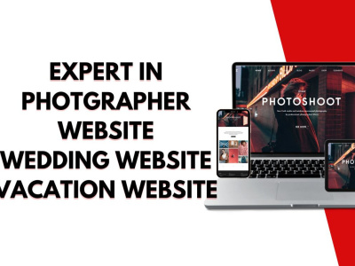 Photography website for photographer artist events gallery videography