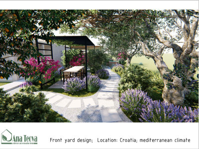 A sustainable landscape design for your yard.