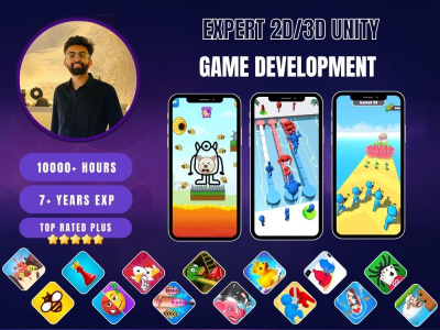 A Custom Unity Game Built from Scratch (2D or 3D) — Studio Quality