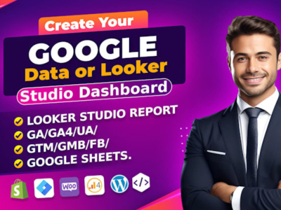 Looker Studio/Google Data Studio (GDS) Report, Google Analytics Setup (GA4)
