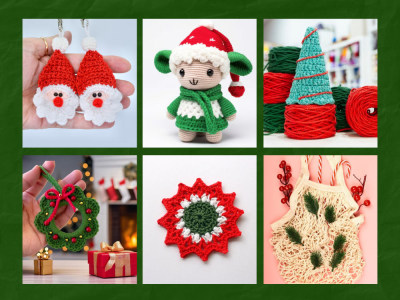Well detailed amigurumi crochet pattern for your etsy, christmas crochet