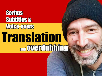 A video translated and overdubbed from English into Spanish