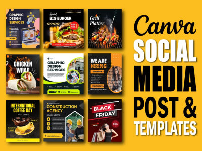 Custom Canva Design for Social Media Post, Banner, Instagram & LinkedIn Ads