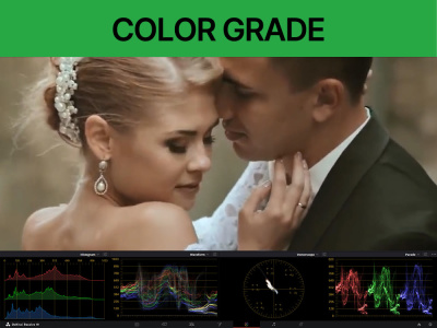 Color grading for film and documentary