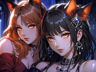 AI Generated Anime Style Storytelling Charachters