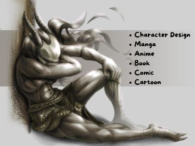 Character design, manga, anime, book, comic, cartoon