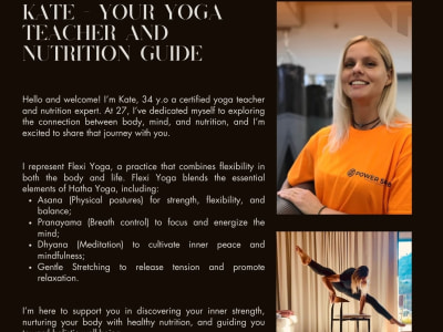 Yoga & Nutrition lessons