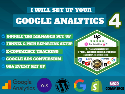 Google Analytics GA4 Setup with Search Console, GTM, and Tag Manager