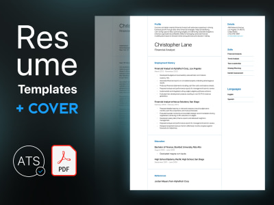 Professional ATS-Compliant Resume/CV Design for Job Success