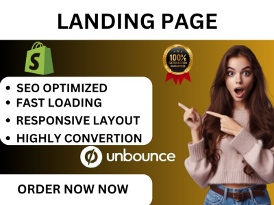 A one-page website or Landing page