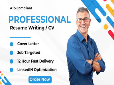 ATS Professional resume, Cover Letter with LinkedIn optimization