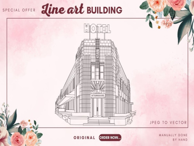 Create vector line art drawings: Senior Illustrator