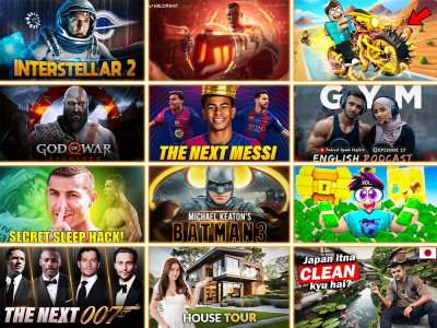 Thumbnail | YouTube Thumbnails Design | thumbnail