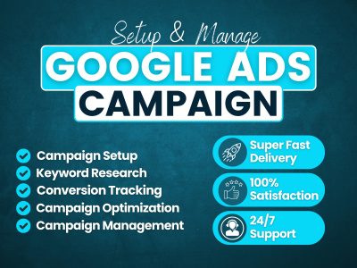 Google Ads Highly Performing PPC Search Campaigns setup & Management