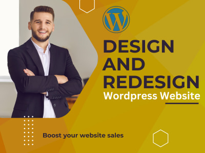 A designed and redesigned wordpress website | Upwork