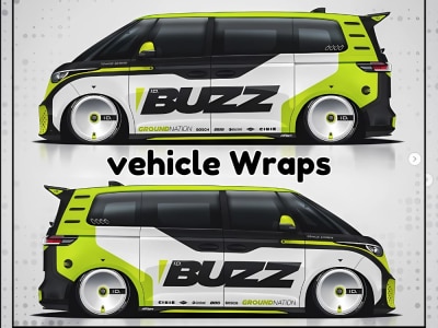 Customized car wraps designs, vehicle wrap, van, truck wrap sticker wrap