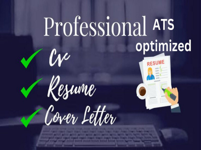 Professional ATS optimized resume/cv writing and job winning cover letter