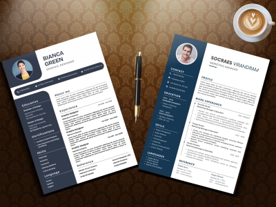 Professional Resume/CV Designs, Fast Turnaround & Unlimited Revisions