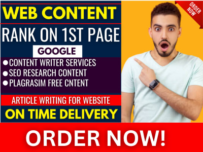 SEO website content writer, website content writer, article writing