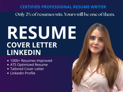 Professional Resume, Cover Letter, and LinkedIn Profile within 24 hrs!