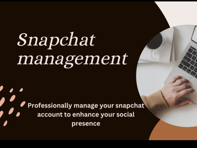 Professional work done on your snapchat account