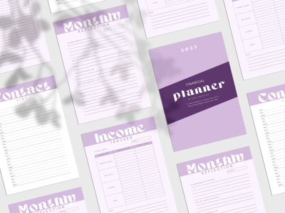 Design any Digital planner or journal 10 template pages