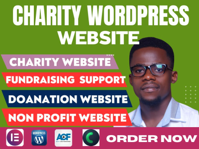 Charity, donation, Fundraising, and NGO website for Nonprofit Organization