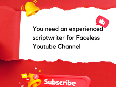 YouTube scripts for automated and faceless YouTube channels