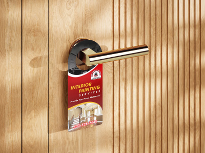 A Creative & Attractive Flyer/Leaflet or Door hangers for your business