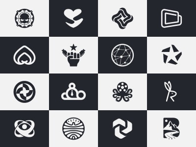 Abstract, Modern, Geometric, Minimal & Professional Brandmark Logo Design