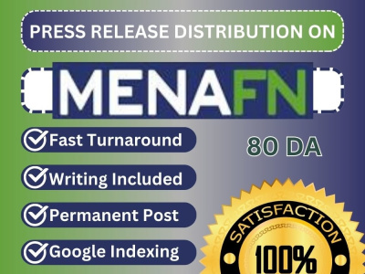 A Premium Press Release or Guest Post on MENAFN